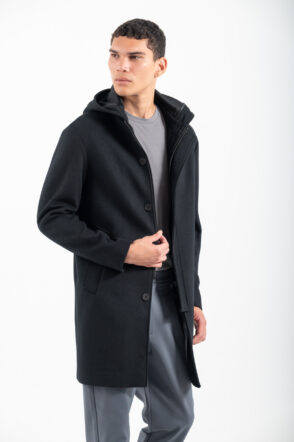Παλτό Vittorio 400-2526-STABIO BLACK