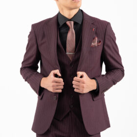 Κοστούμι Vittorio 100-2526-MIRANO BORDEAUX