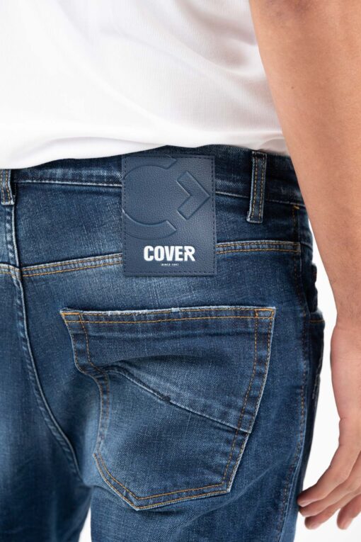 Παντελόνι τζιν Cover Q5444-31 BLUE