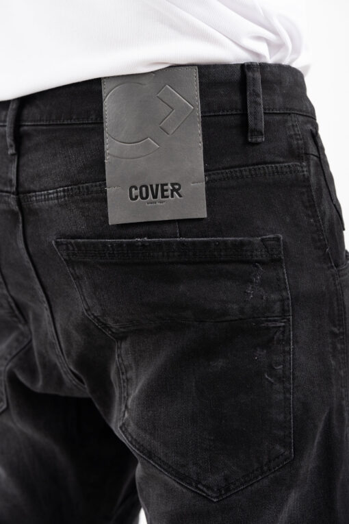 Παντελόνι τζιν Cover G7452-31 BLACK