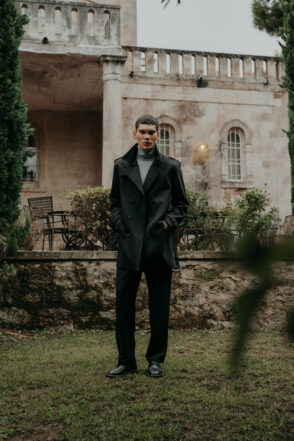 Παλτό Vittorio 400-2526-MORELO BLACK