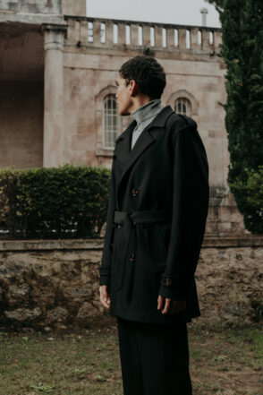 Παλτό Vittorio 400-2526-MORELO BLACK