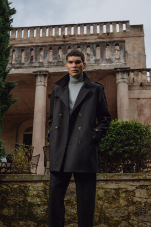 Παλτό Vittorio 400-2526-MORELO BLACK