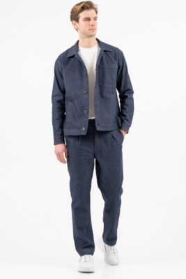 Overshirt Vittorio 300 26 BOLSENA BLUE