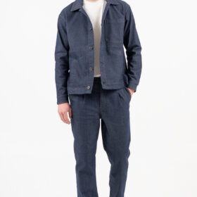 Overshirt Vittorio 300 26 BOLSENA BLUE