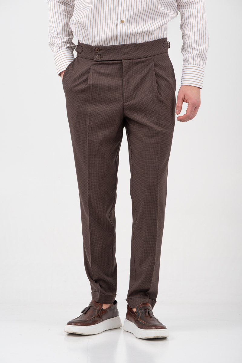 Παντελόνι Vittorio 500 2526 ROMANO 1 BROWN Παντελόνι Vittorio 500 2526 ROMANO 1 BROWN