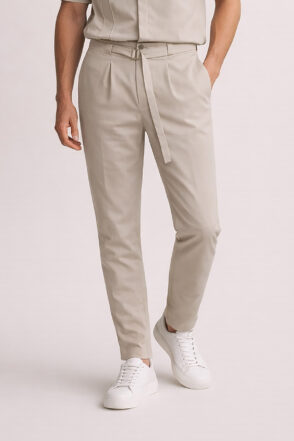 BOTTOM BEIGE Παντελόνι Vittorio 500 2526 BORETTO