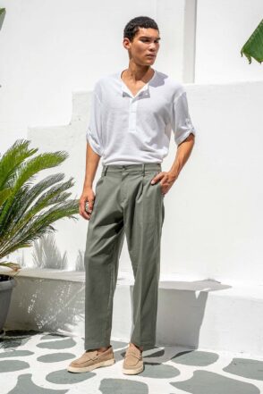 Παντελόνι Vittorio 500 26 BIANCO 012