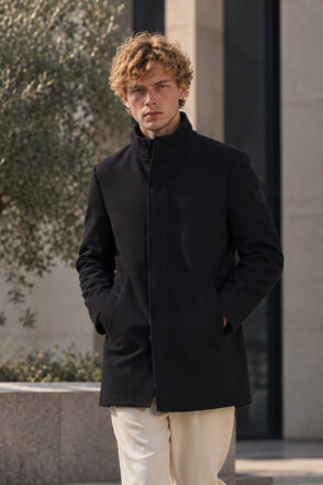 Παλτό Vittorio 400 2627 VOLANO BLACK2