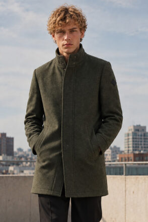 Παλτό Vittorio 400 2627 VOLANO OLIVE4